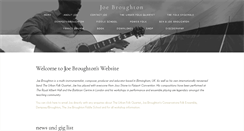 Desktop Screenshot of joebroughton.com